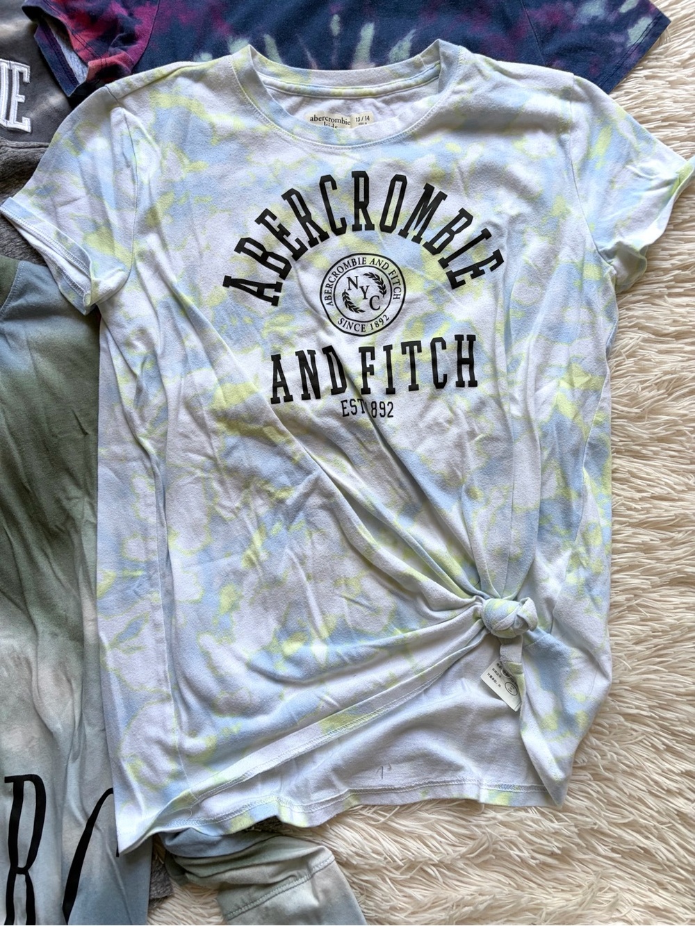 6 Abercrombie Logo Shirt Bundle/Lot Size 13/14 - Picture 3 of 7